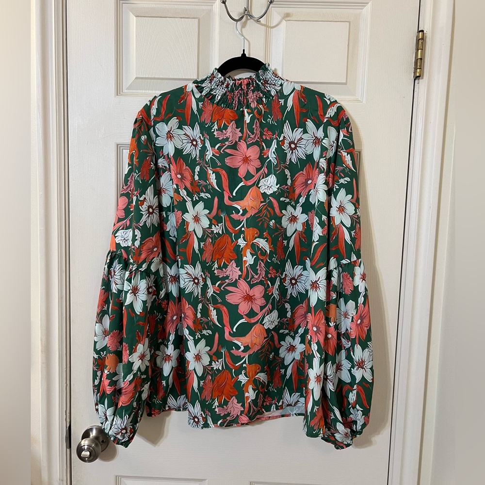 Floral Print Women's Top